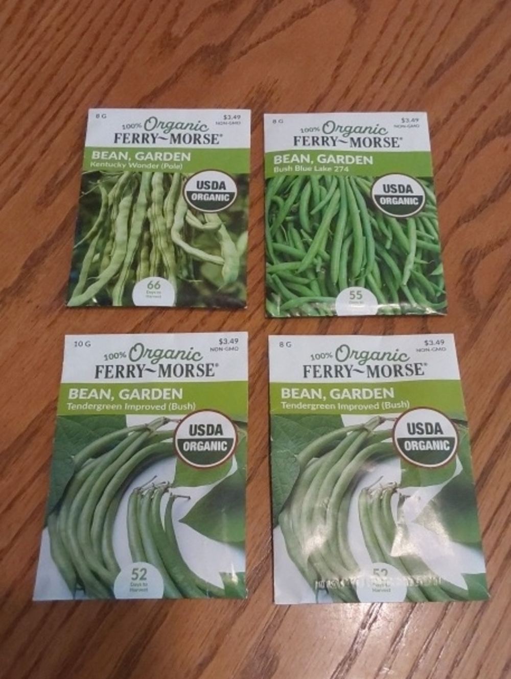 Organic Garden Beans - Green
